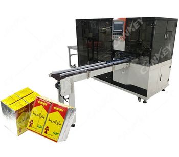 Cankey - Model CK-BTB-400 - Adjustable Cosmetic Box Cellophane Wrapping Machine