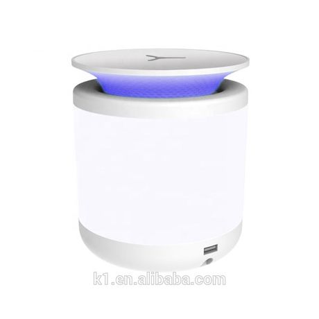 KET001-Night Light with Wireless Charger Atmosphere Light with Adjustable Color and DC Power Adapter-3