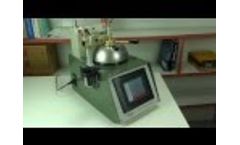 ASTM D 93 - IP 34 Automatic Flash Point Tester Pensky Martens - Video