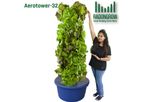 Model Aerotower 32 - Vertical Aeroponic Grow Kit For 32 Plants