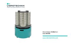 Vibrotechnik - Model S 20x4 (on base VD 50) - Laboratory Sieve Shaker