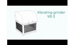 Vibrating grinder VG 3M - video