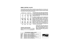 MattsonTough Stuff - Brine Control Valves Brochure