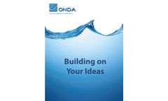Onda - Building on Your Ideas Services - Brochure