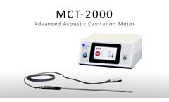 Onda MCT-2000 Cavitation Meter Overview - Video