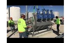 Sludge Dewatering with Trident MD Press Video