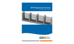 WTR-Engineering Stationary Water Screens - Brochure