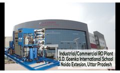 Site Tour Commercial RO Plant G. D. Goenka International School, Noida Extension, UP | Netsol Water - Video