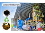 What are the equipment configurations of a waste oil re-refining machine?