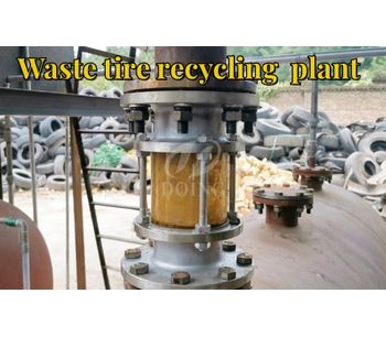 Sustainable waste tire recycling solution: waste tyres to fuel pyrolysis plant