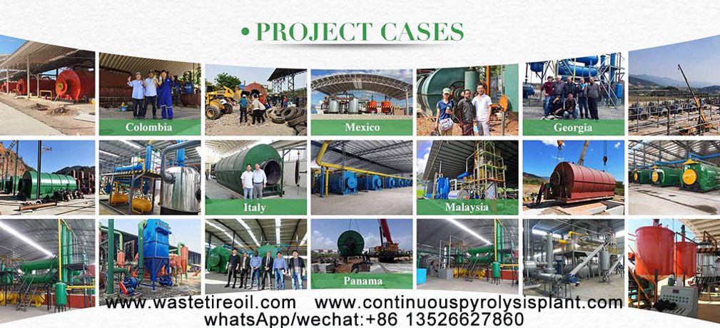 Sustainable waste tire recycling solution: waste tyres to fuel pyrolysis plant-2
