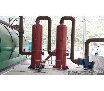Highly quality oily sludge pyrolysis plant to get clean fuel oil-4