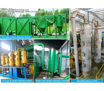 Highly quality oily sludge pyrolysis plant to get clean fuel oil-2