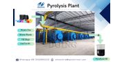 Waste tire plastic to oil recycling pyrolysis plant in South Africa