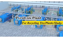 Mutiple Uses Waste Tire/Plastic/Oil Sludge to Fuel Recycling Pyrolysis Plant 