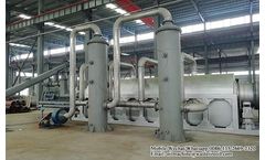 Continuous pyrolysis plant introduction and running video