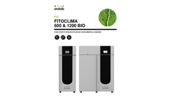 Fitoclima - Model 600 & 1200 - Reach-In Environmental Simulation Plant Growth Chambers - Brochure