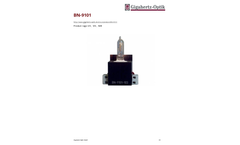 Gigahertz - Model BN-9101 - Calibration Standard Lamp Brochure