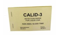 Calid - Model 3 - Chemical Agent Detector Papers