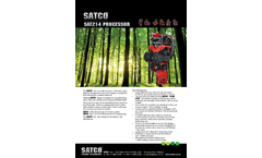 Satco - Model SAT214 - Harvesting & Processing Head Brochure