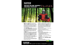 Satco - Model SAT420 - Directional Felling Head & Loading Grapple Brochure
