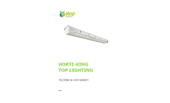 Horti-King - Model HL06-600 - LED Grow Light  Brochure