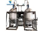 Solvent Extraction Technology Recycled Diesel/Base Oil Water White Color Deodorize Decoloration Machine