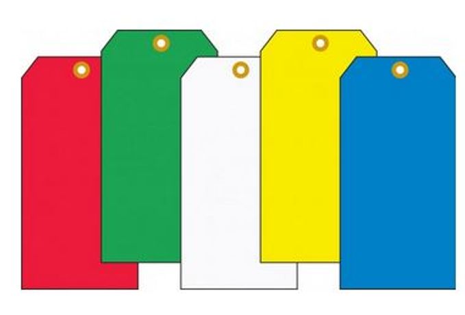 Accuform - TBB300BUP - Safety Tags - Standard Color Blank ...
