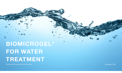 BMG - Biomicrogel Coagulants for Wastewater Treatment Brochure