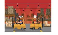 RFID & RTLS Technologies for Manufacturing - Forklift Tracking
