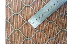 AISI 316 high strength stainless steel zoo enclosure netting