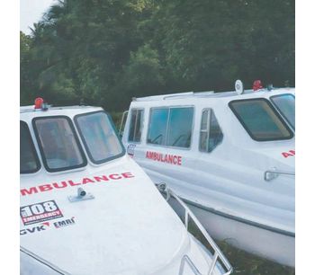 Fiberglass Ambulance Boat