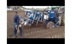Double row 001 earthwork plow Video