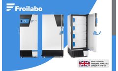 Evolution Ultra Low Temperature Freezers available in the UK