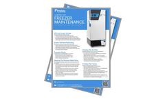 Laboratory Freezer Maintenance For Low Temperature and ULT Freezers