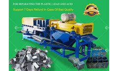 Lead Battery Recycling Machine