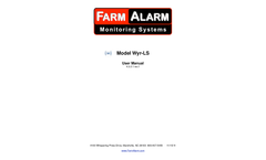 FarmAlarm - Monitoring System Manual