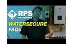 RPS WaterSecure - Customer FAQs on Solar / Battery / Inverter for Water Pump Backup Video