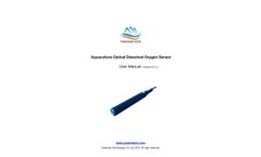 Yosemite - Model Y505-A - Aquaculture Optical Dissolved Oxygen Sensor (ODO) - User Manual