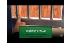 Tuscany Designer Horse Stalls - Hand-Crafted in Swanton, Ohio  RAMM Headquarters Video