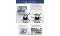 Eastech - Model VANTAGE 4700 - Multipath Flowmeters- Brochure