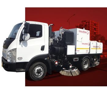 Challenger MT4H High Dump Hopper Mechanical Sweeper