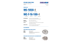 Renssi - Model WC-1050-4 - Cyclone Chain Knockers Brochure