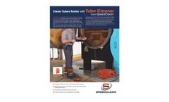 SpeedClean - Model SC-TC-60 - Portable Chiller and Heat Exchanger Tube Cleaner Brochure
