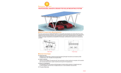 Newsunpower - Model Al - Carport Solar Mounting System Brochure