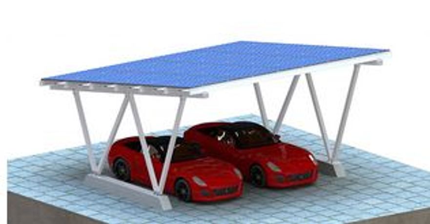 Newsunpower - Model Al - Carport Solar Mounting System