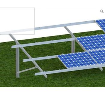 Newsunpower - Model AL - Pile U-post Solar Mounting System