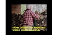 The Patent-Pending WoodOX Sling: Simply The Best Firewood Carrier on the Market Video