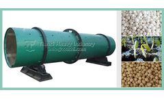 Features of rotary drum granulator for processing compound fertilizer granules