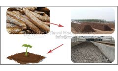 Recovery method of cassava residue-fermentation to produce organic fertilizer